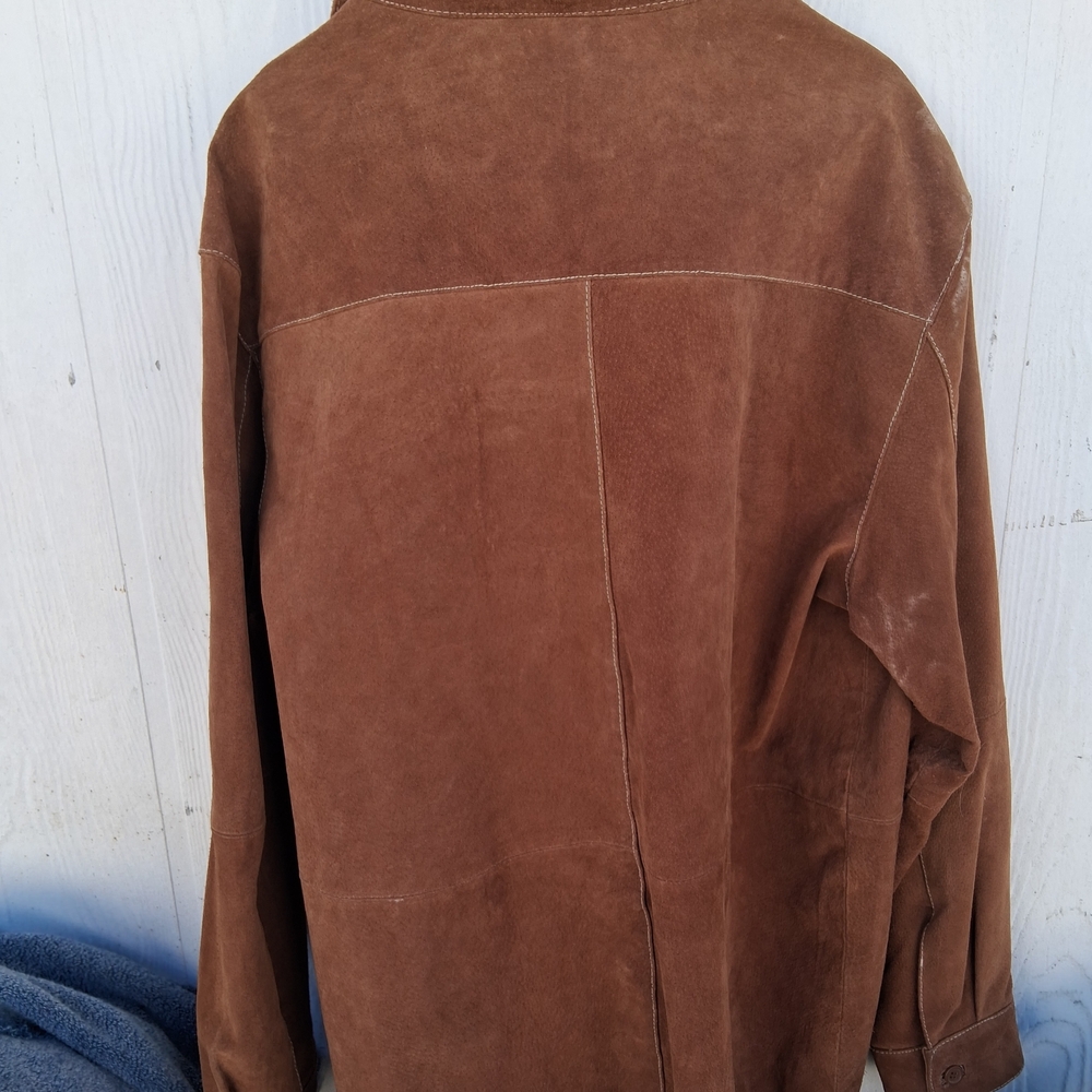 Men's Brown Performance Jacket - Picture 3 of 3